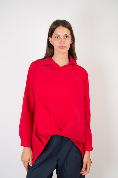 Camicia con trama frontale Giulia